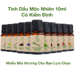 Tinh Dầu Mộc Nhiên Nguyên Chất 10ml Đuổi Muỗi Và Côn Trùng. Nhiều Mùi Hương. Thơm Phòng, Hết Mùi, Có Kiểm Định.