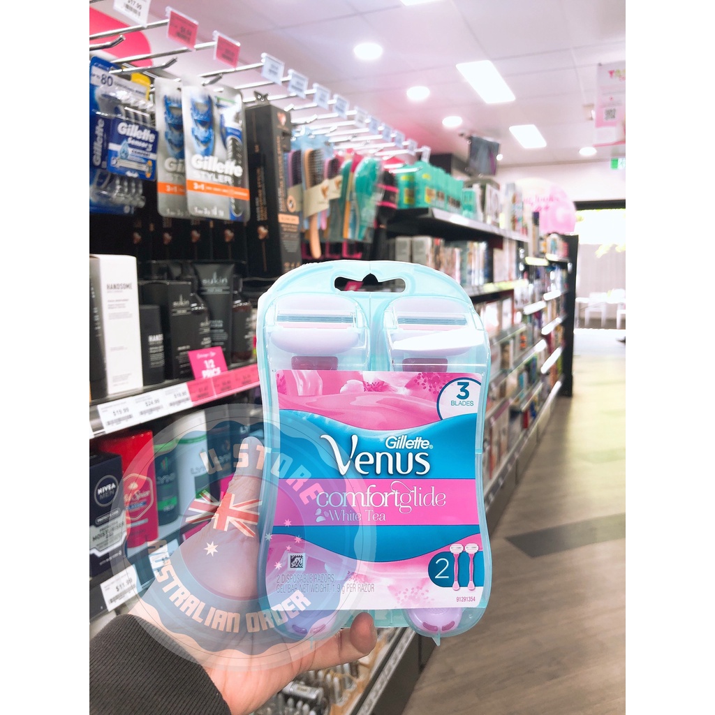 Dao cạo Gillette Venus 2pc mua tại Úc