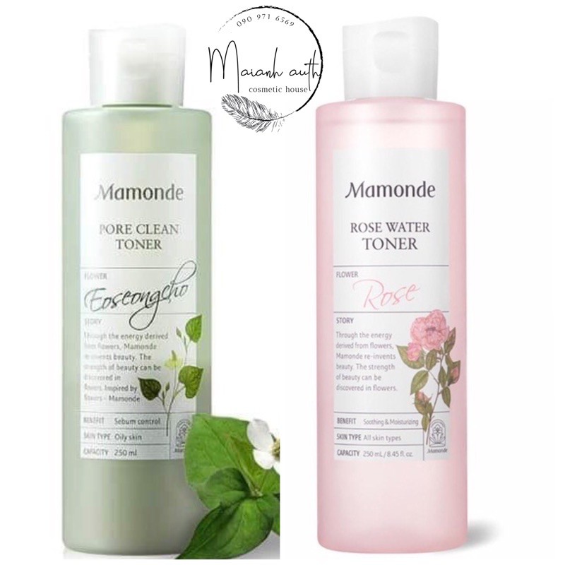 Nước hoa hồng Mamonde diếp cá 250ml