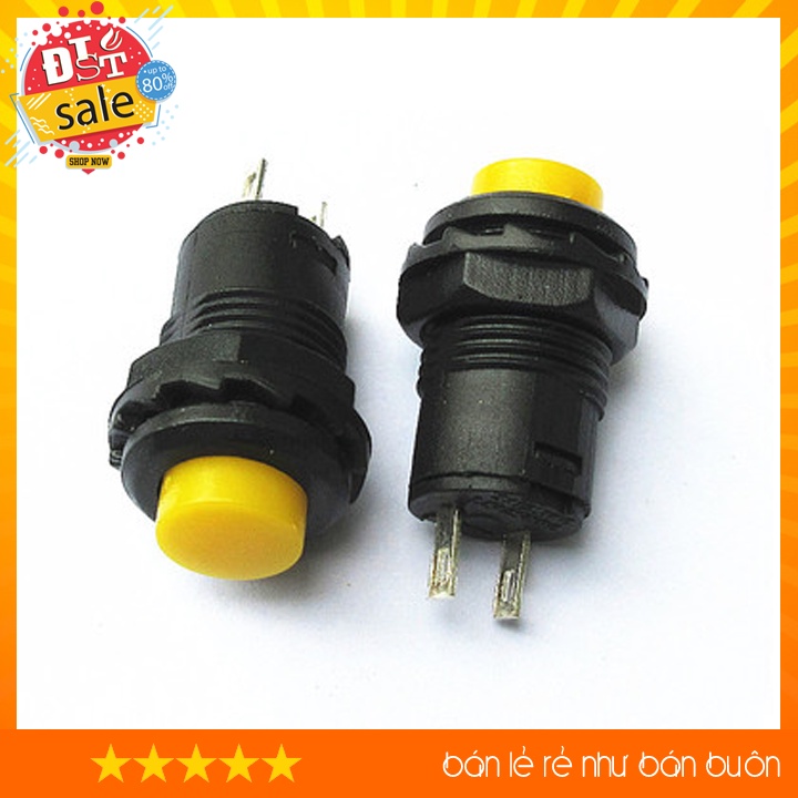 Nút nhấn 12mm DS-427 1.5A 250v