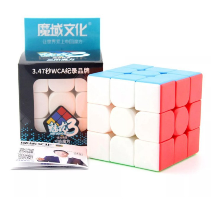Rubik 3x3 loại không viền Rubik 3 Tầng rèn luyện tư duy phản xạ