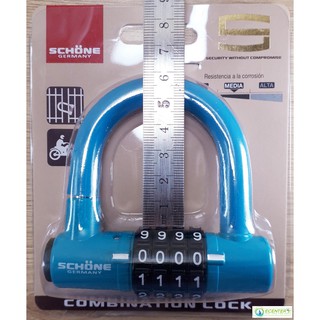 Ổ KHÓA SỐ SCHONE SC-701 CAO CẤP ( ĐEN - XANH - ĐỎ )
