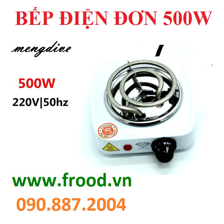 Bếp điện mini 500w