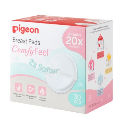 Miếng lót thấm sữa Pigeon chiết xuất nha đam 30 miếng
