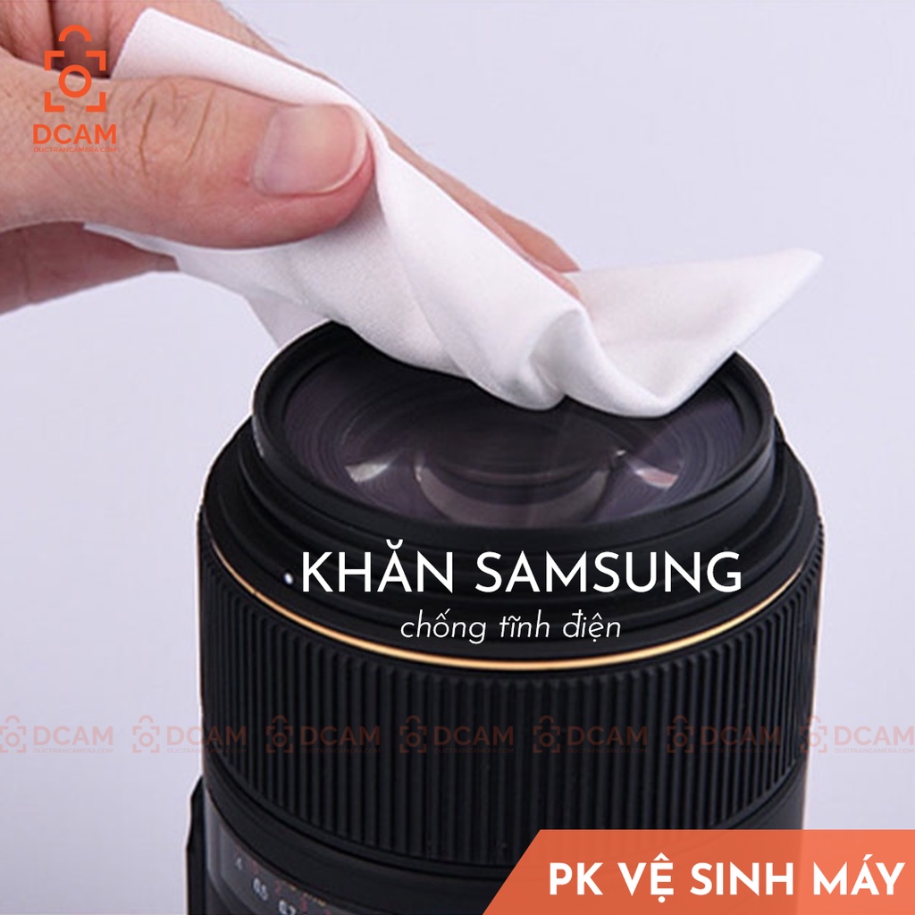 Khăn lau lens, khăn lau máy ảnh, máy tính, lau kính chuyên dụng