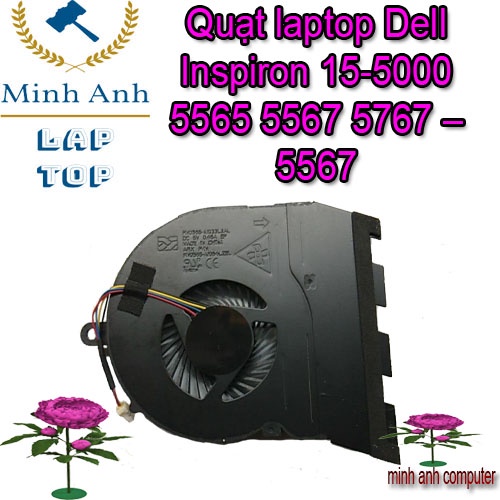 Quạt laptop dell inspiron 15-5567 5565 17-5567