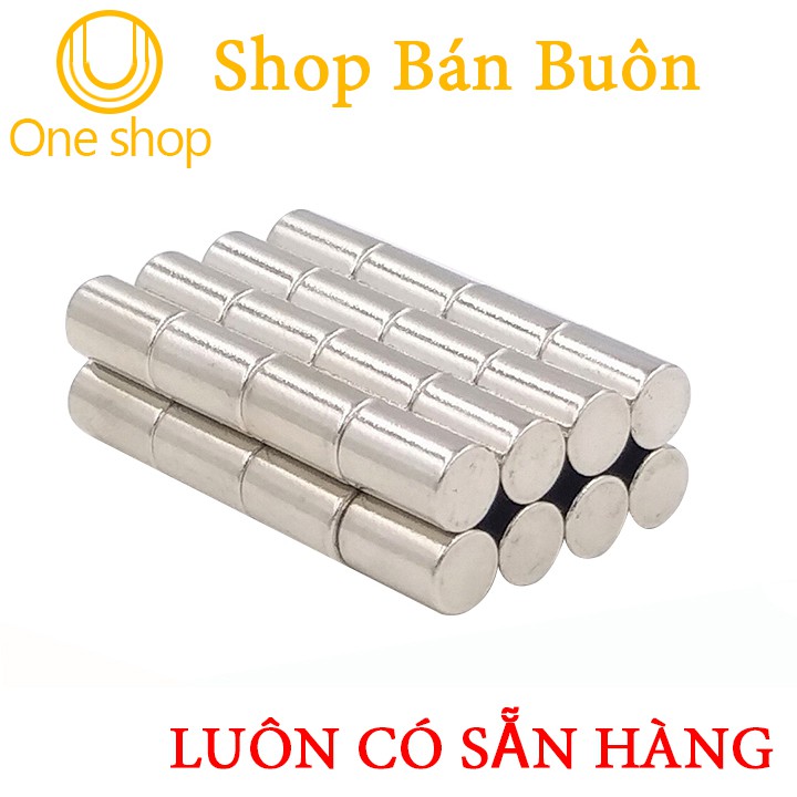 Nam Châm Đất Hiếm Trụ Tròn