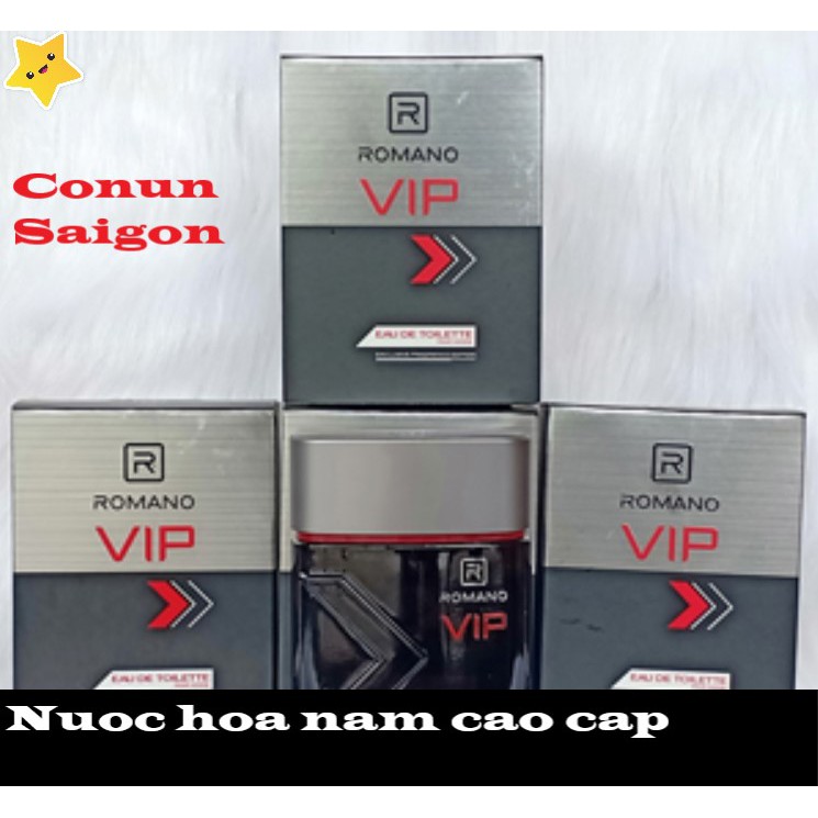 Nước hoa nam cao cấp Romano Vip 50ml sang trọng đẳng cấp hương nam tính