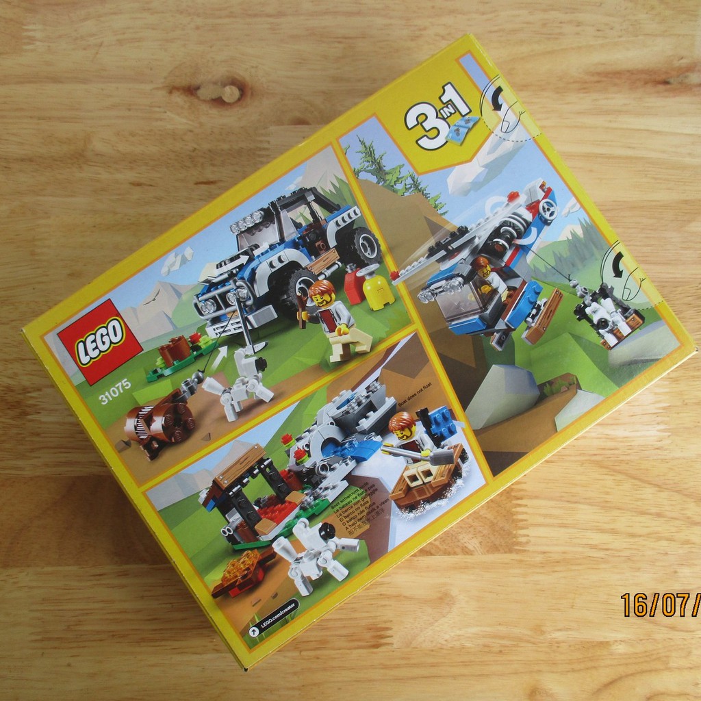 LEGO Creator 31075 Xe Thám Hiểm Vùng Hẻo Lánh