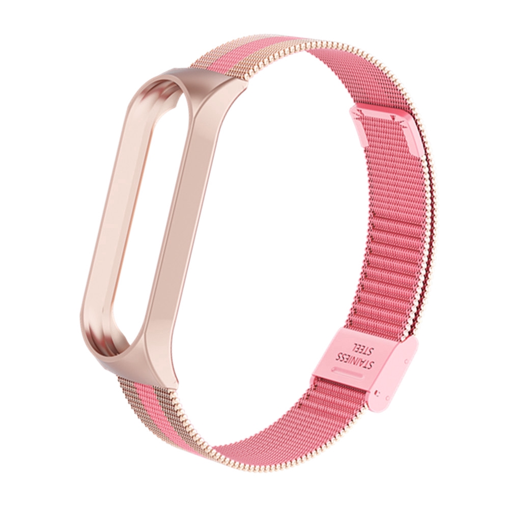 Dây Đeo Inox Chất Lượng Cao Cho Đồng Hồ Thông Minh Xiaomi Mi Band 7 6 5 4 3