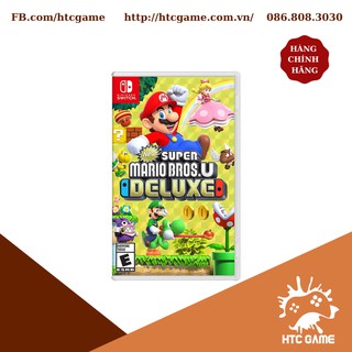 Mua Đĩa game Super Mario Bros. U Deluxe dành cho máy Nintendo Switch