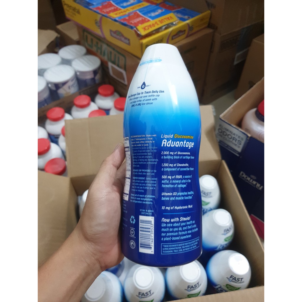 date 7/24 - Nature's Way Glucosamine dạng nước liquid chai 1000 ml của Mỹ thương hiệu joint Movement