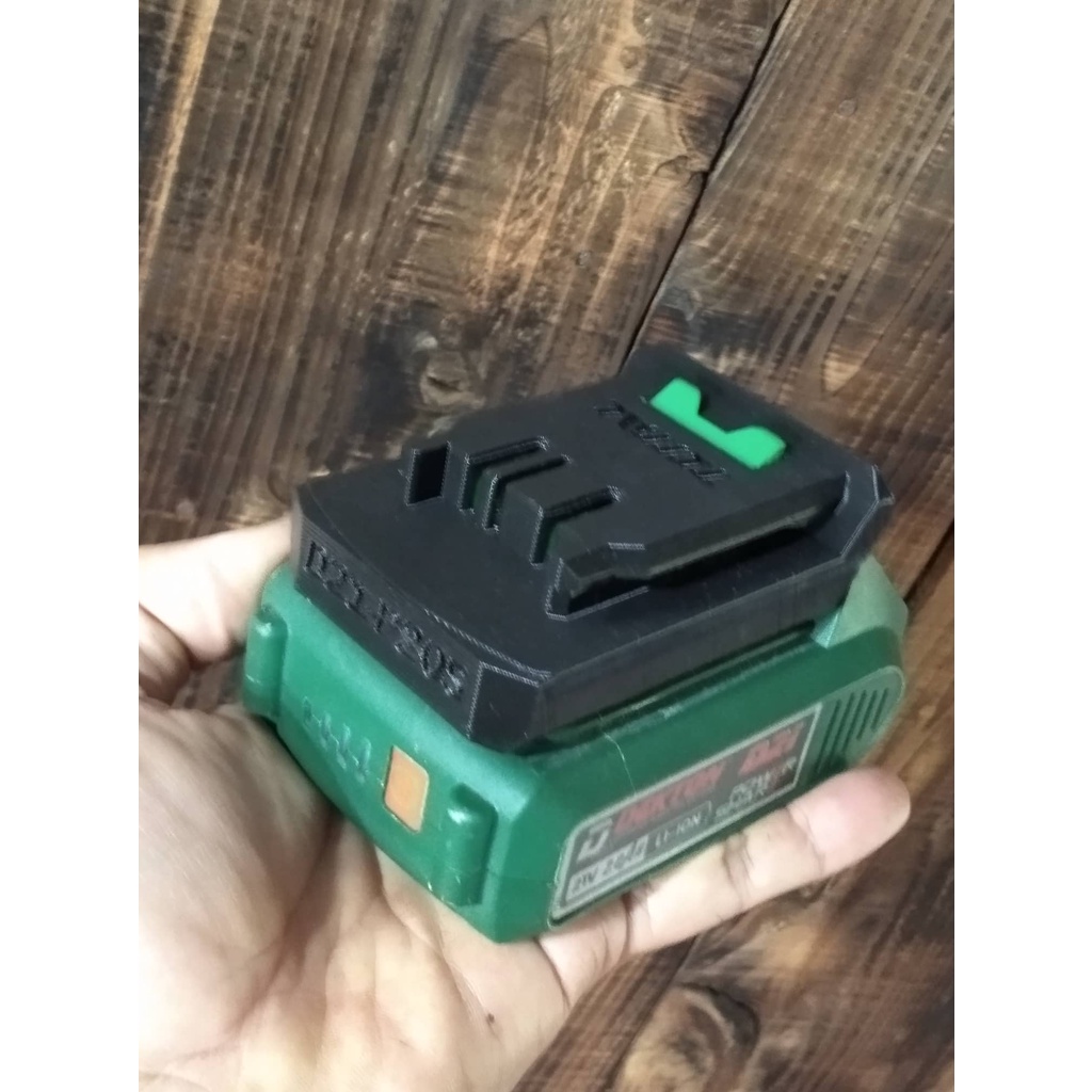 Chuyển pin Dekton D21 cho máy Ingco,Total P20S