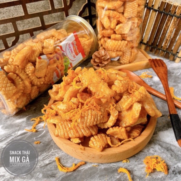 Snack Mực Thái Mix Khô Gà 180G siêu thị ăn vặt quán 88 | BigBuy360 - bigbuy360.vn
