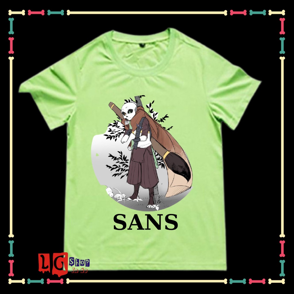 ÁO THUN IN HÌNH INK SANS UNDERTABLE - BIỆT ĐỘI GANGSTER CHO BÉ TRAI ( TỪ 10KG ĐẾN 90KG)