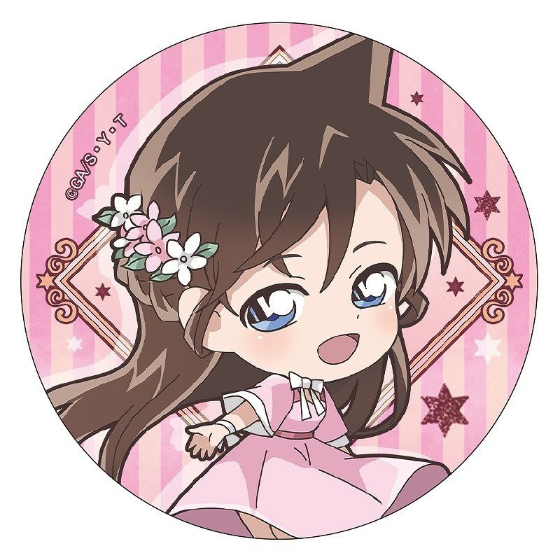 Huy hiệu IN HÌNH Detective Conan Thám tử lừng danh anime chibi dễ thương tiện lợi