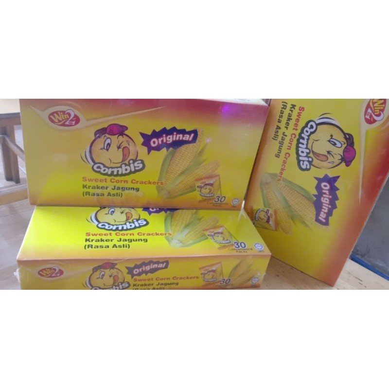 bánh bắp win2 cornbis hộp 540g