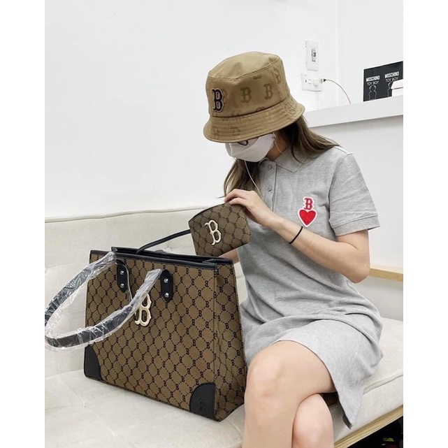 TÚI MLB MONOGRAM DIA JAQUARD TOTE