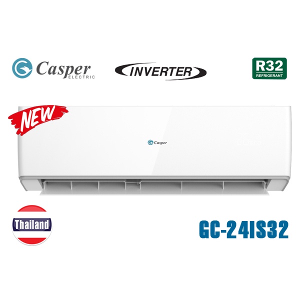 Điều hòa Casper inverter 24000 BTU 1 chiều GC-24IS32