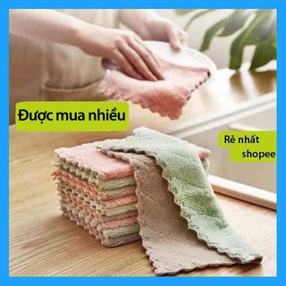 Khăn lau 2 mặt đa năng mềm mịn