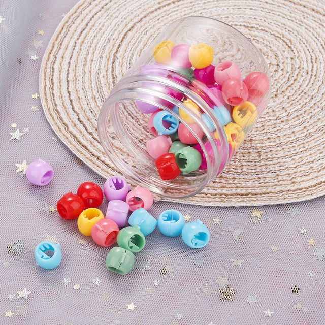 Hộp kẹp tóc càng cua mini nhiều màu và hình dạng xinh xắn cho bé gái