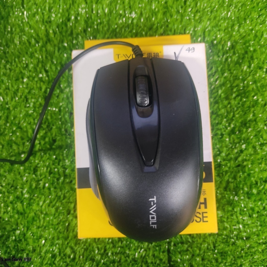 Combo 2 sản phẩm chuột t-wolf v13 có dây + chuột v-dra không dây