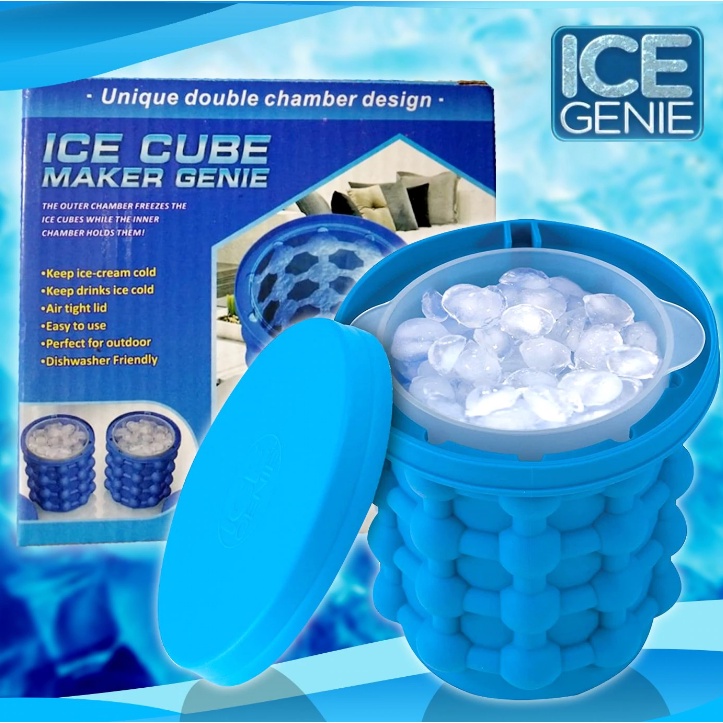 Cốc làm đá thông minh ICE CUBE Maker genie