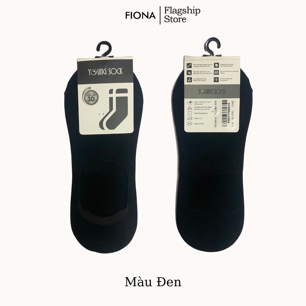 Tất nam FIONA phong cách hàn quốc, tất nam lười, tất lười nam mềm mịn co giãn thoải mái