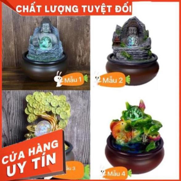 Giá hủy diệt -  Thác nước phong thuỷ tiểu cảnh kèm điện đèn led máy bơm