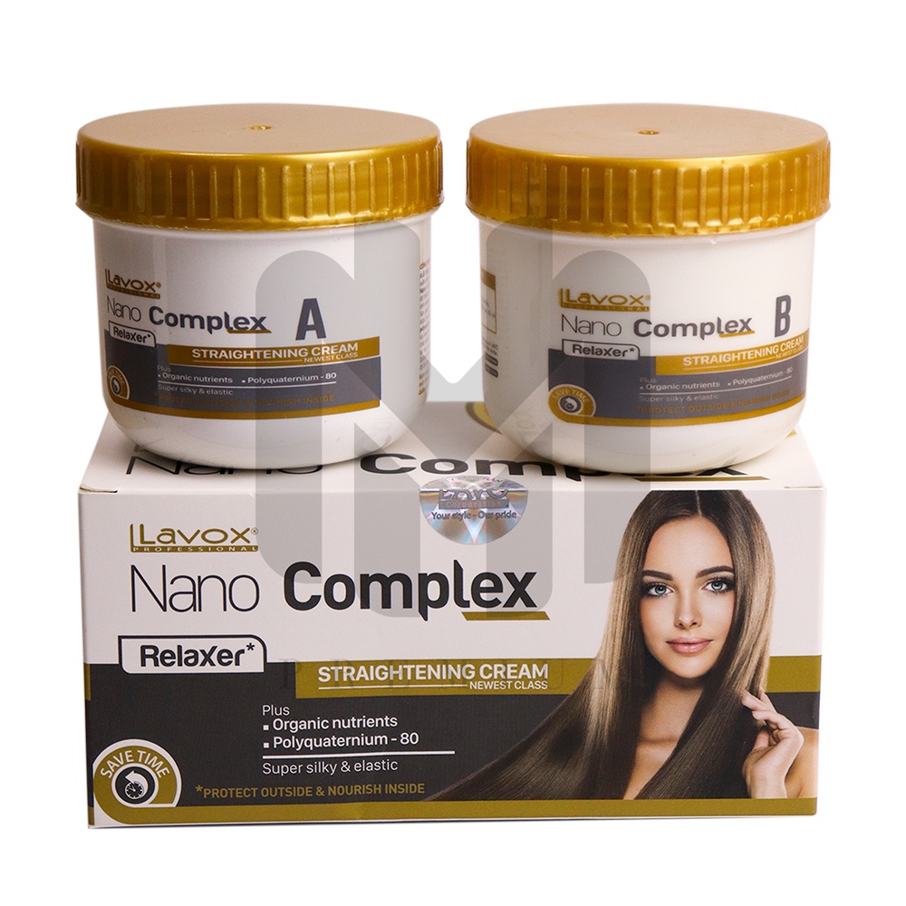 Thuốc duỗi tóc phục hồi tại nhà MollyHair Nano Complex phá mái bò liếm, duỗi tóc mái xoăn tự nhiên tặng bao tay