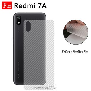 Dán vân cacbon mặt sau xiaomi Redmi 7A