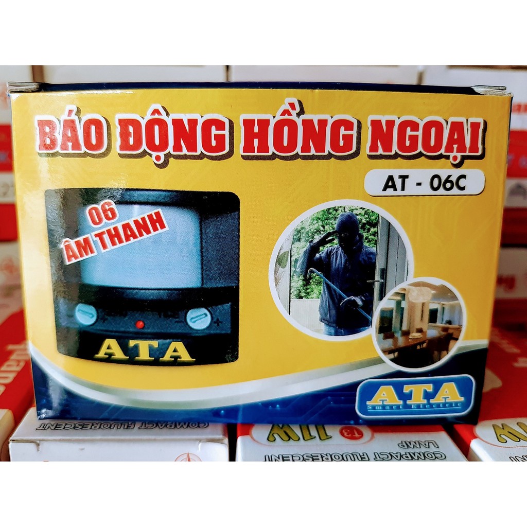 Chuông Báo Động Báo Trộm Hồng Ngoại Cao Cấp ATA 06C