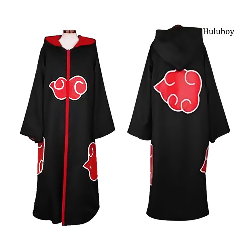 Áo Choàng Hóa Trang Nhân Vật Naruto Akatsuki Uchiha Sasuke