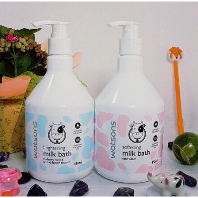 Sữa tắm con bò Watsons Milk Bath 450ml