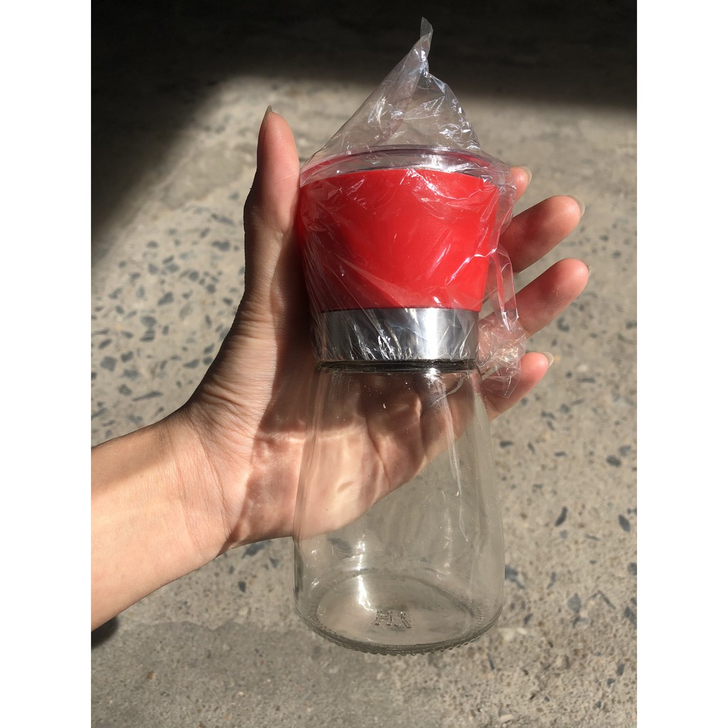 Xay tiêu cầm tay thủy tinh