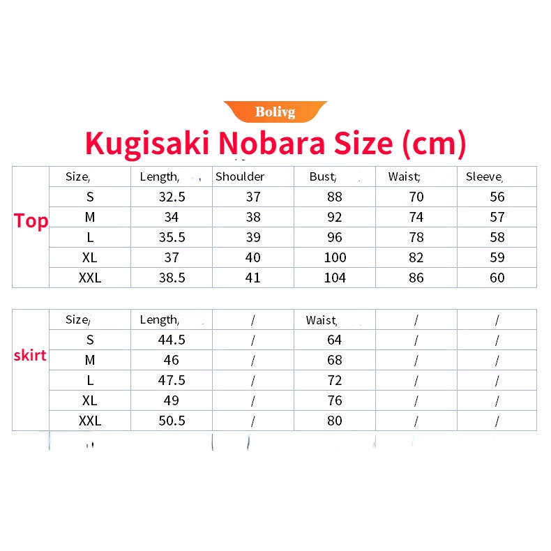 Bộ Trang Phục Hóa Trang Nhân Vật Anime Nhật Bản Jujutsu Kaisen Kugisaki Nobara Zenin Maki | BigBuy360 - bigbuy360.vn