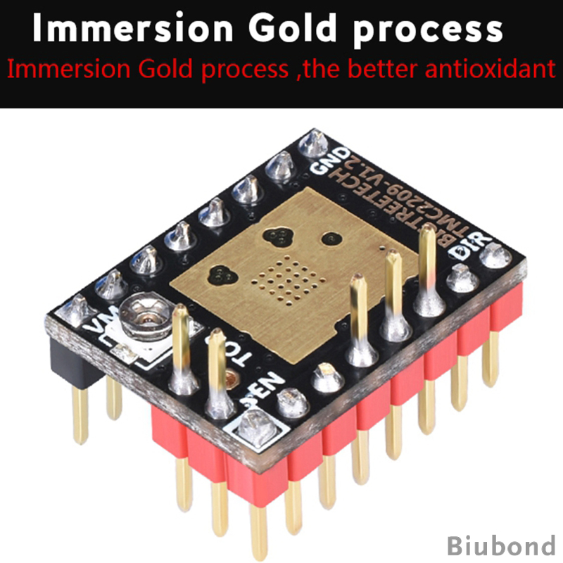 Replace TMC2209 V1.2 Stepper Motor Driver UART 2.8A Parts for SKR V1.2, Direct Replacement