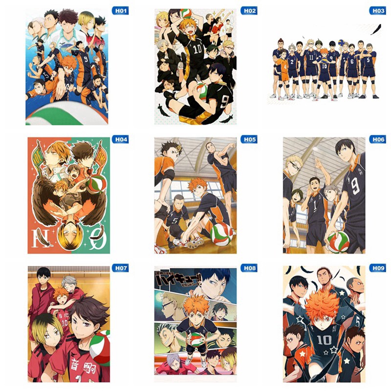 Poster Dán Tường Hình Nhân Vật Anime Inlife Haikyuu