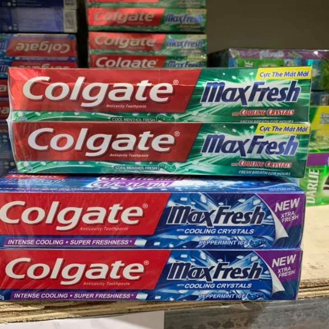 Kem đánh răng colgate maxfresh mới