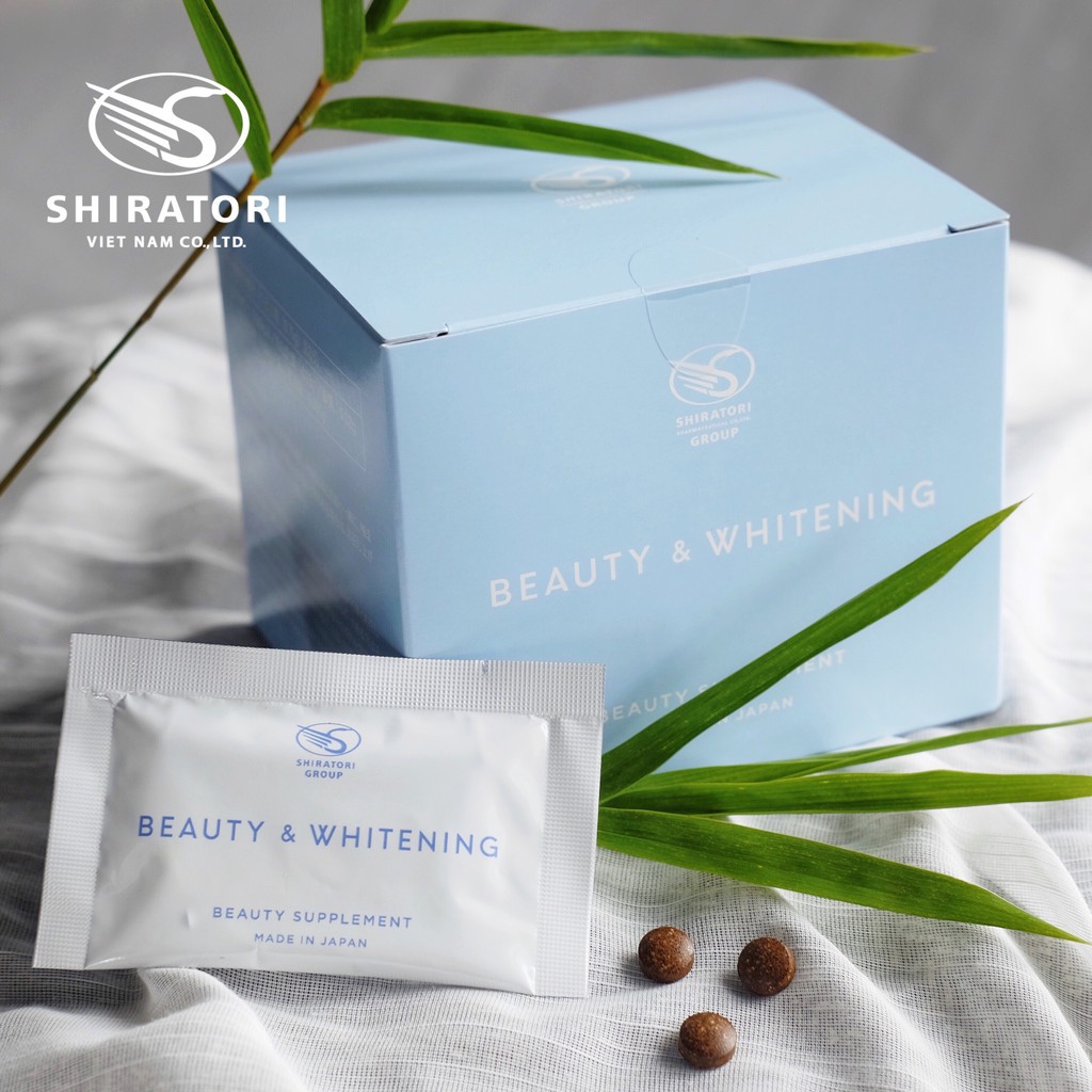 Viên Uống Trắng Da Chống Nắng Shiratori Beauty & Whitening