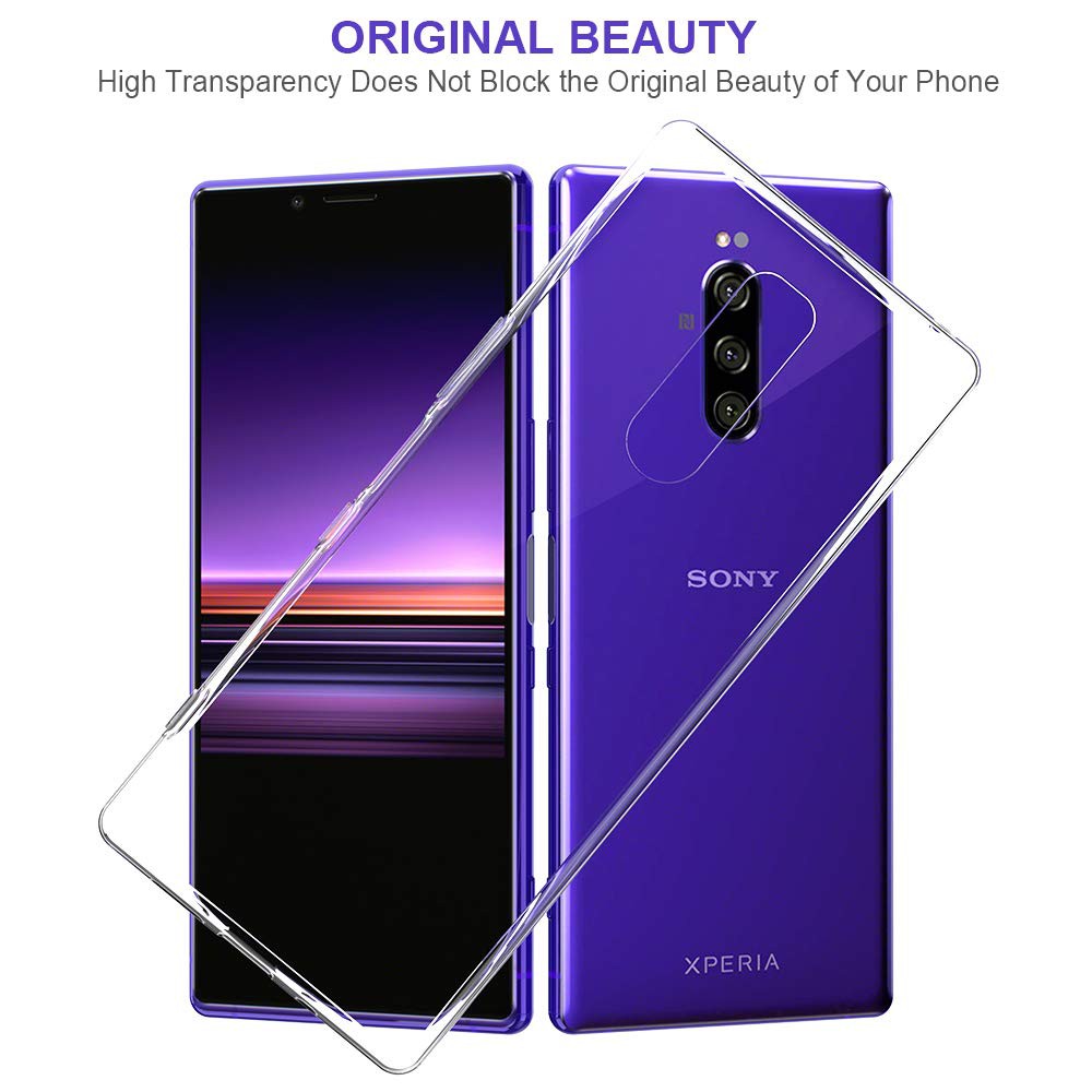 Ốp Điện Thoại TPU Silicon Mềm Trong Suốt Cho Sony Xperia 1 Sony Xperia 1 ii iii