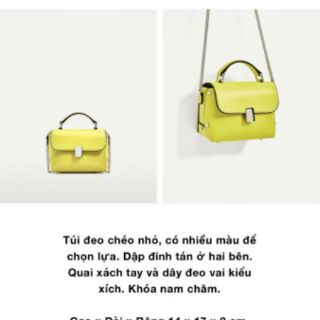 Túi xách Zara xuất dư