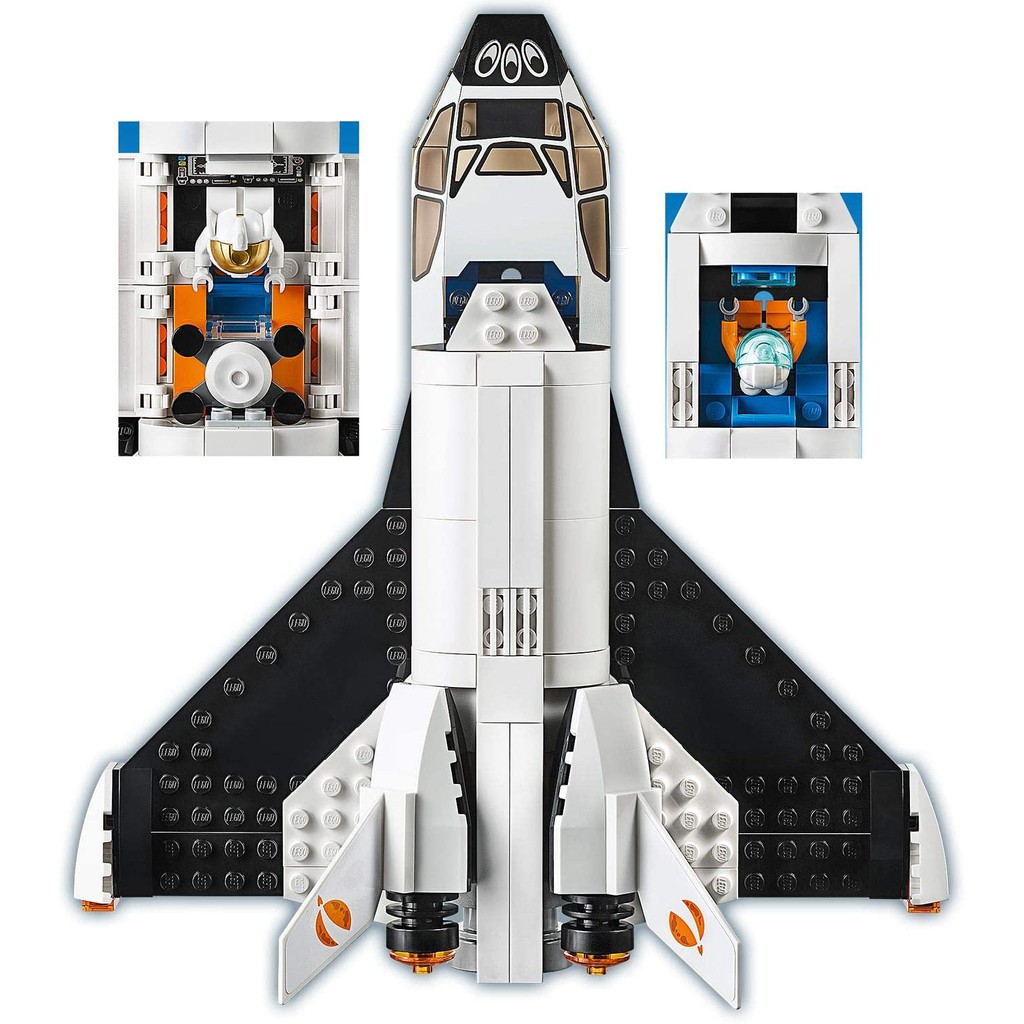 [LEGO CHÍNH HÃNG] 60226 - Tàu Con Thoi Thám Hiểm Sao Hỏa (LEGO City Mars Research Shuttle 60226) 273 Chi Tiết