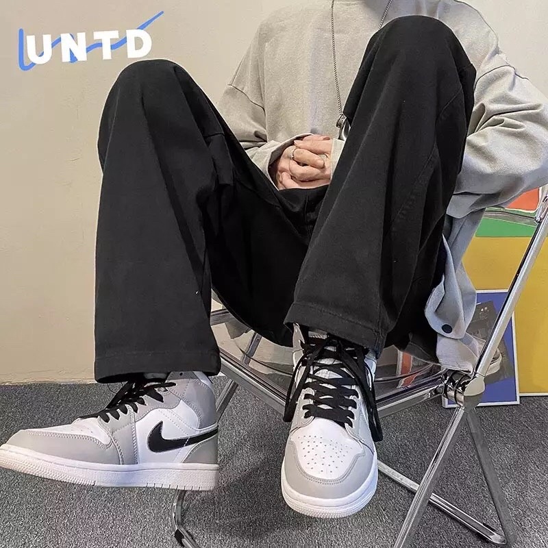 Quần Kaki Ống Rộng Dáng Suông - Phong Cách Hàn Quốc - Qkk3 - Thời Trang Unisex