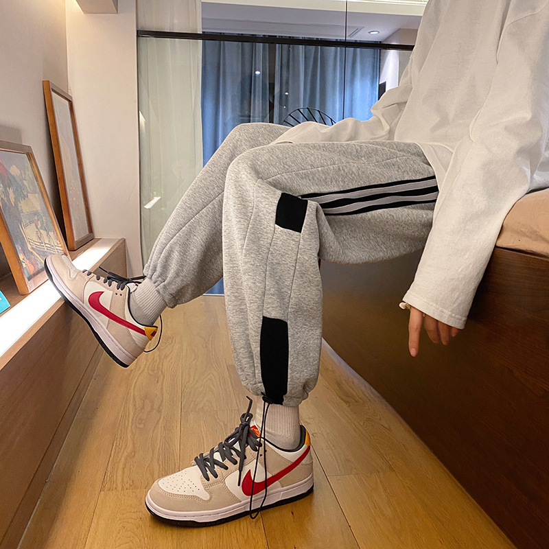 Quần Thể Thao Dáng Rộng Phối Dây Rút Phong Cách Thời Trang Harajuku 2021 | BigBuy360 - bigbuy360.vn