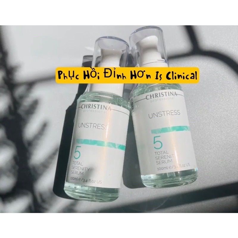 Serum UNSTRESS TOTAL SERENITY phục hồi da nhạy cảm ,da tổn thương ,da nhiễm hoá