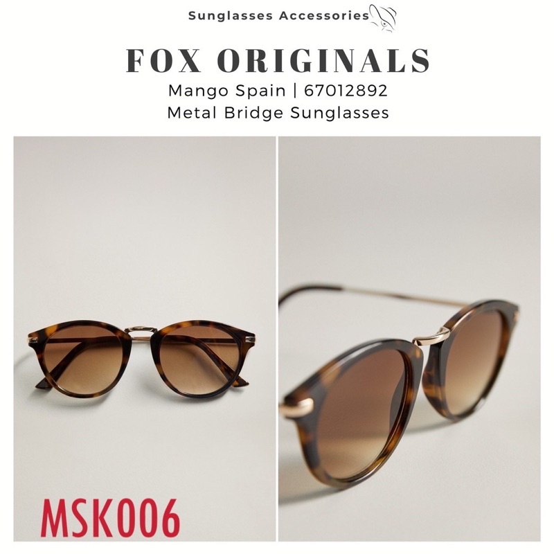 Kính râm Nữ hàng hiệu Mango