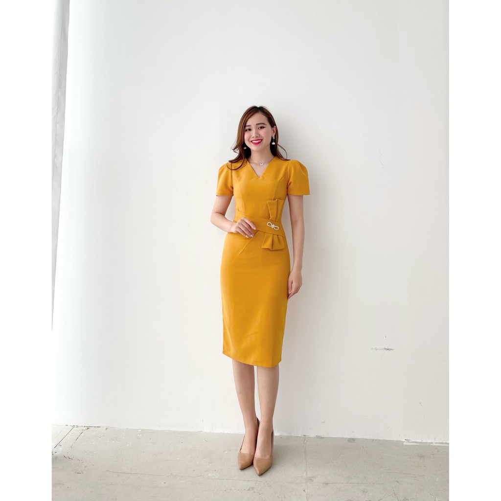 Đầm body dự tiệc chất tuyết mưa cao cấp Emvy K35 | BigBuy360 - bigbuy360.vn