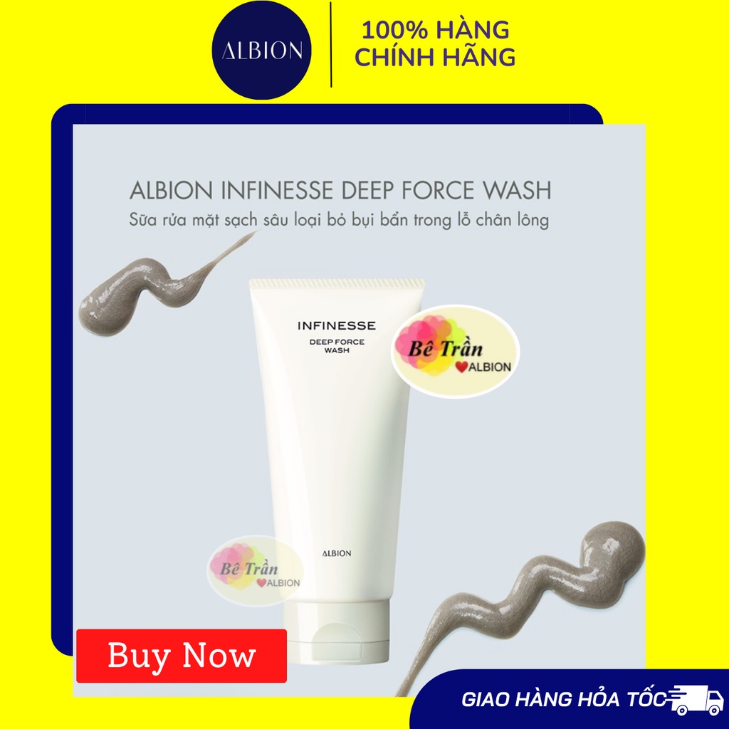 Sữa rửa mặt sạch sâu lỗ chân lông Infinesse (Auth 100%)