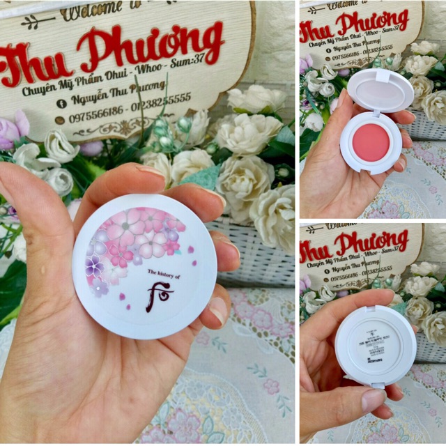 Má hồng dạng kem mini của whoo